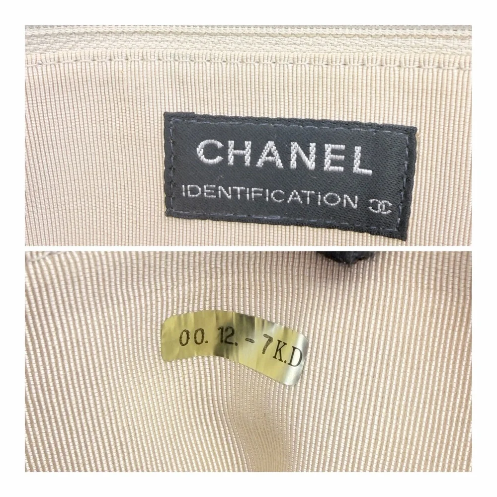 Chanel Wool Jumbo Chocolate Bar Mademoiselle Flap Black